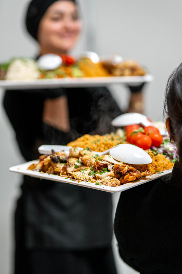 Turkse catering; bruiloft